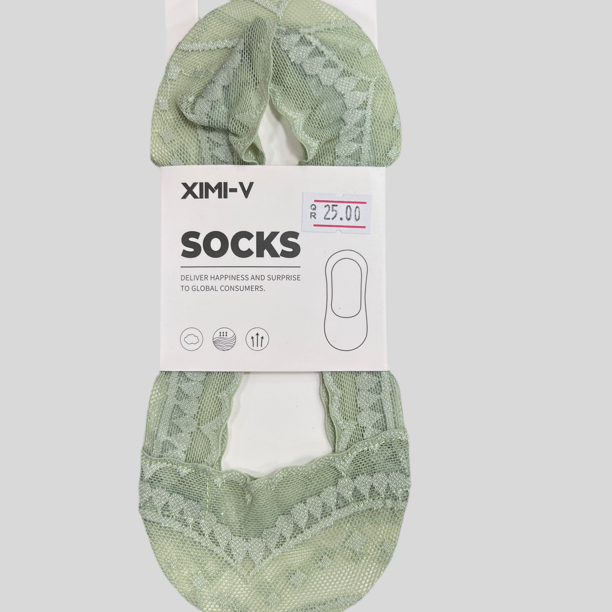 Women’s Socks - Invisible  2 pairs