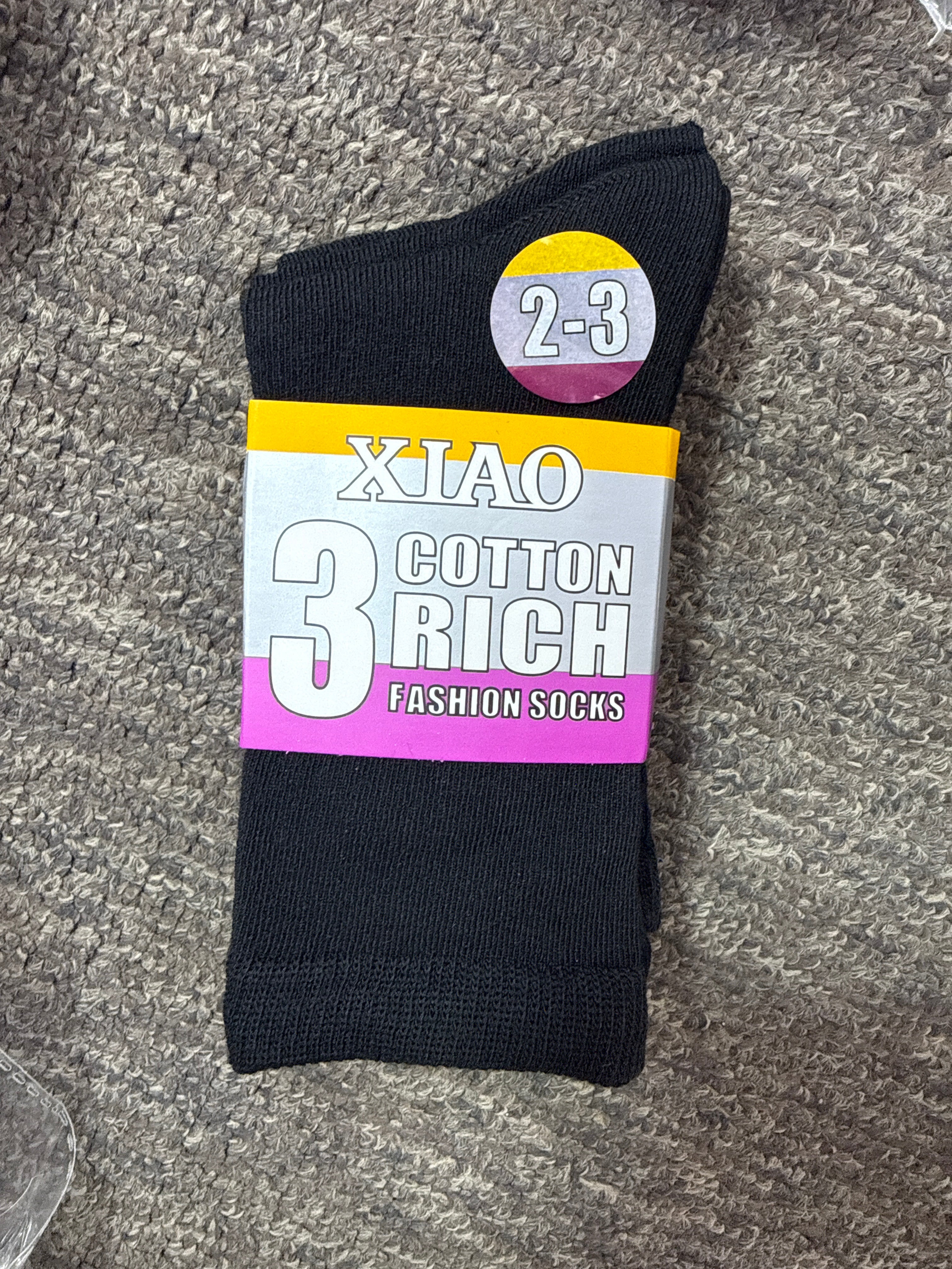 Xiao kids long socks 3 pair
