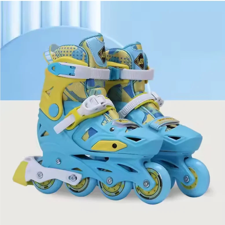 Adjustable Inline Roller Skates Slalom Freestyle