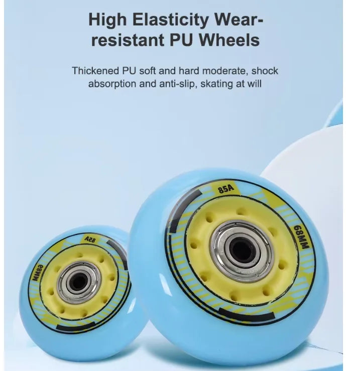 Adjustable Inline Roller Skates Slalom Freestyle