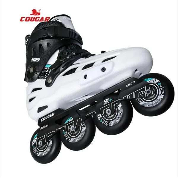 Freestyle slalom inline roller skates