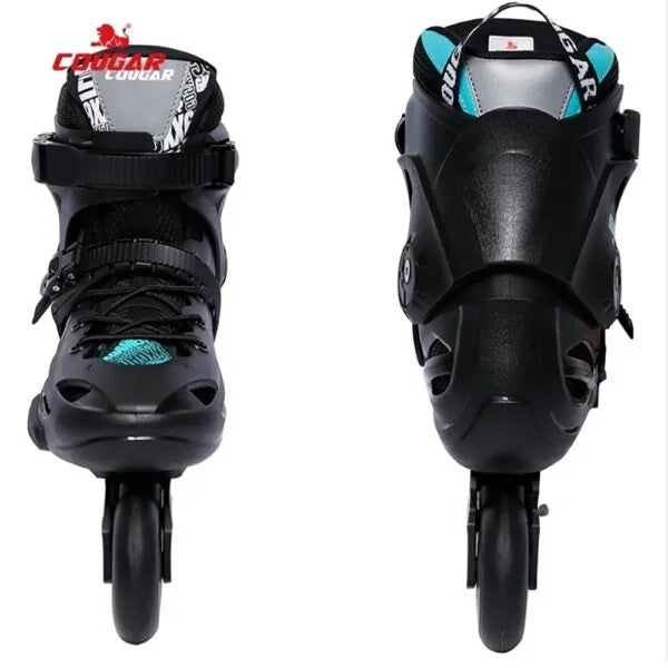 Freestyle slalom inline roller skates