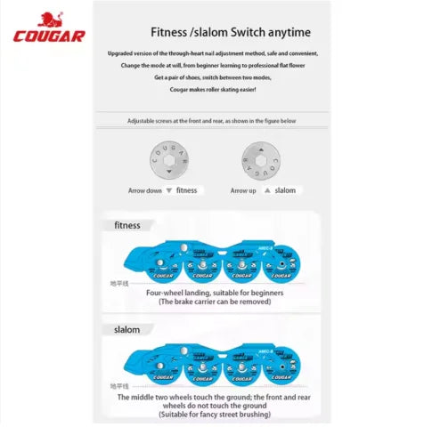 Flashing Roller Inline Skating Shoes