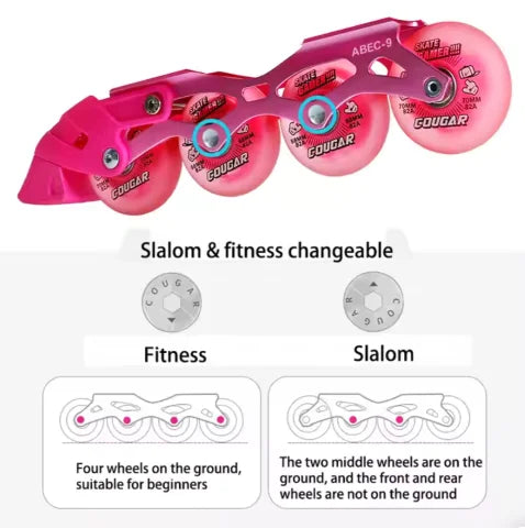 Flashing Roller Inline Skating Shoes