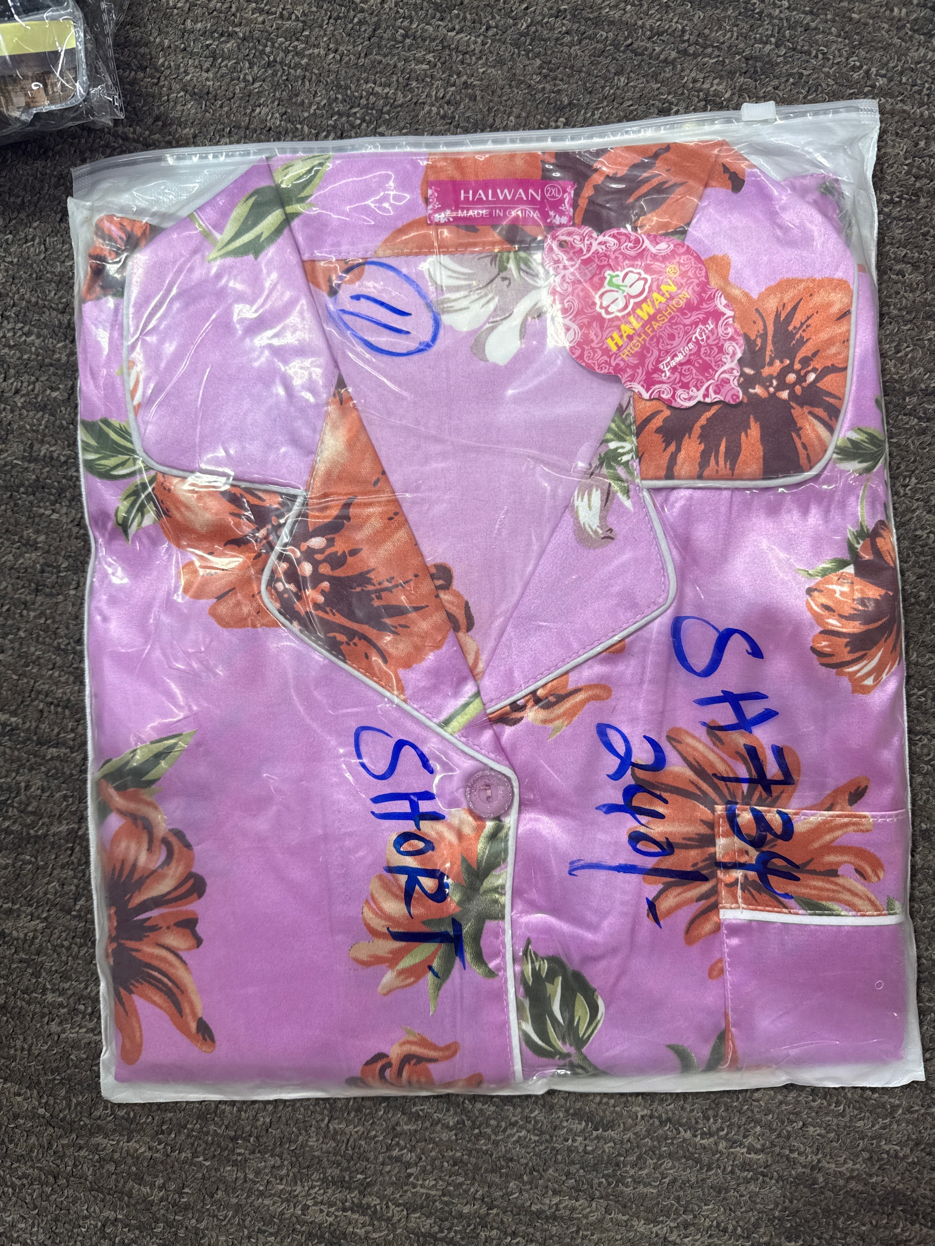 Ladies short suit 2 pcs set