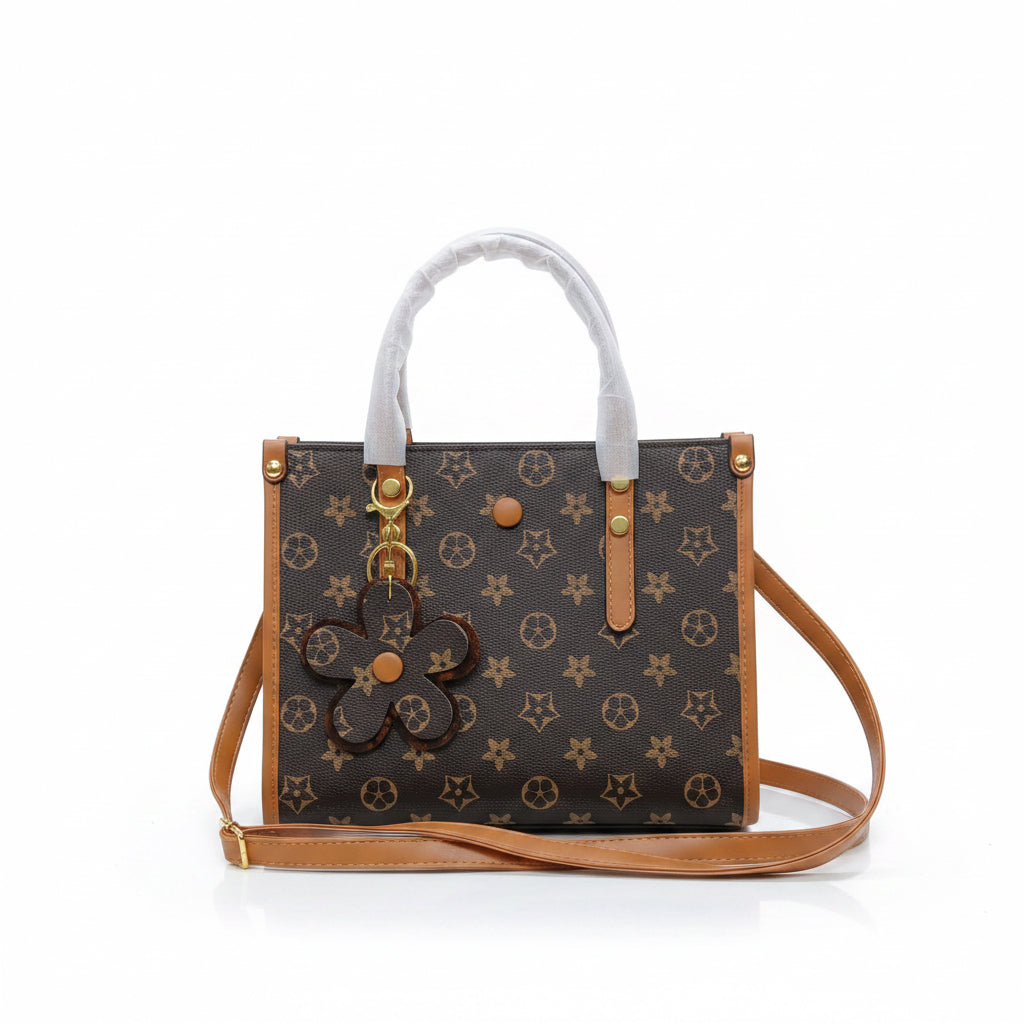 Chic Star Pattern Mini Tote Bag