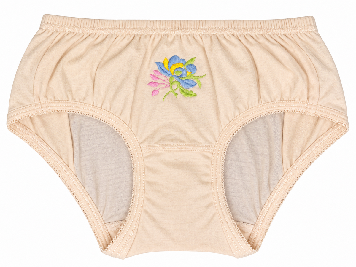 Women's Floral Embroidered Panty