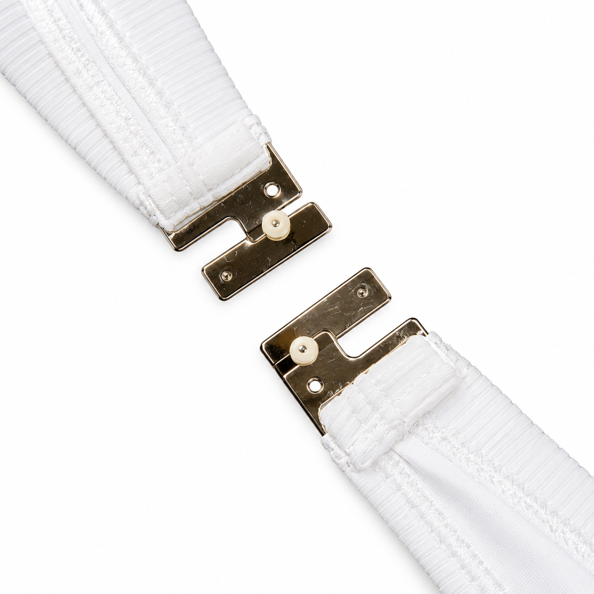 Women's Ribbed Multi-Way Padded Bra – White
