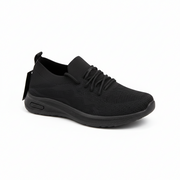 Black sneaker on a white background