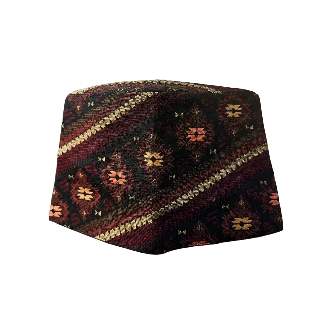 Premium Palpali Dhaka Topi – Traditional Hand-Woven Nepali Cap