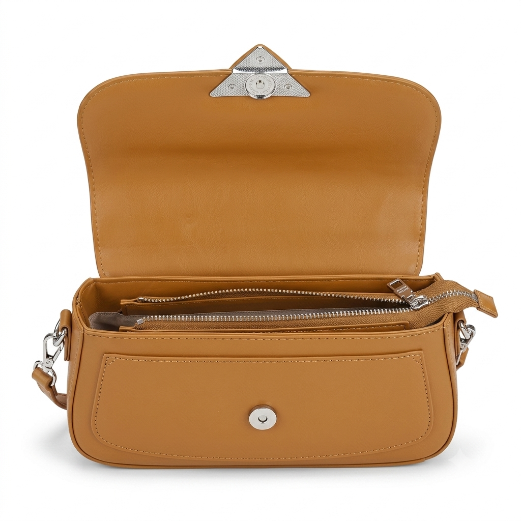 Womens Brown Shoulder Bag