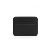 Black Slim Card Holder Wallet - Lightweight Travel & Business Accessory