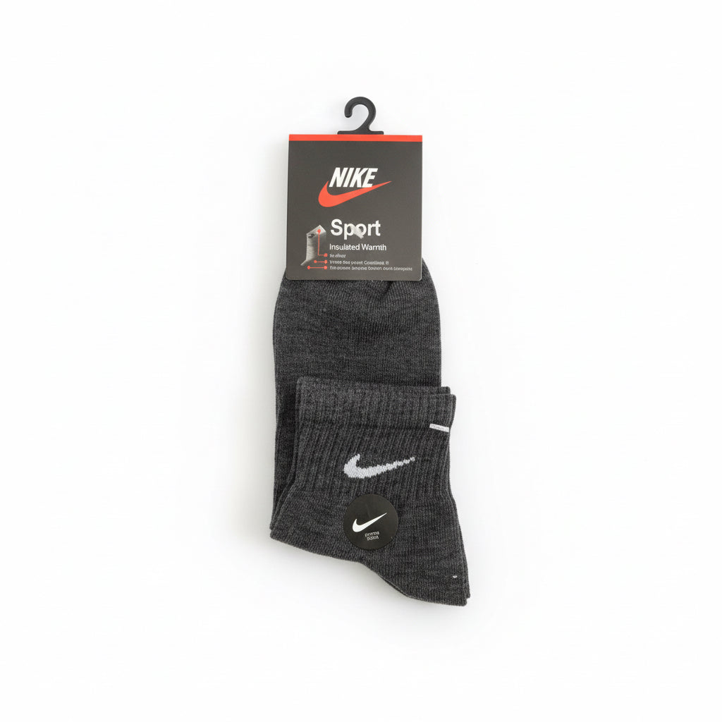 Nike Style Ankle Sports Socks - Insulated Cotton Comfort