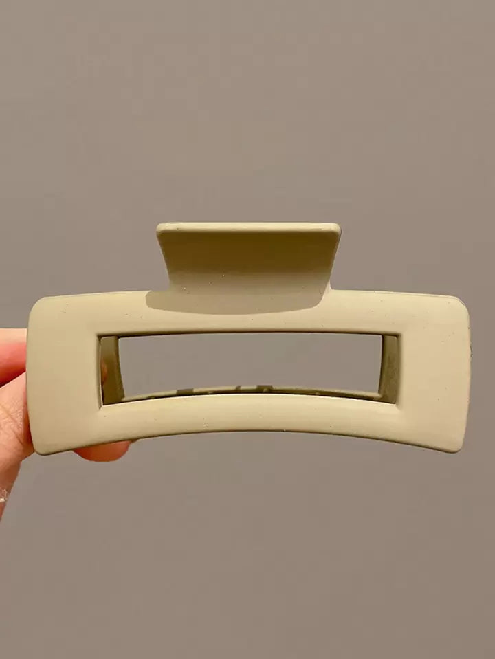 Big Square Plastic Hair Clips