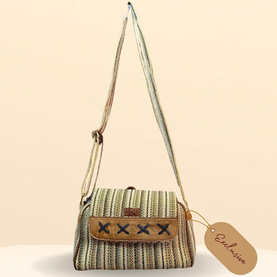 SANBA COLLECTION | Heritage Woven Side Bag