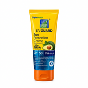 Astaberry UV Guard Sun Protection Creme SPF 50 PA+++ with Avocado Oil 100ml – front packaging