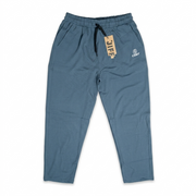 JIFF men's casual drawstring sweatpants in steel blue with adjustable drawstring