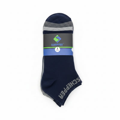 Unisex Low Cut Sports Socks 3 Pair Pack